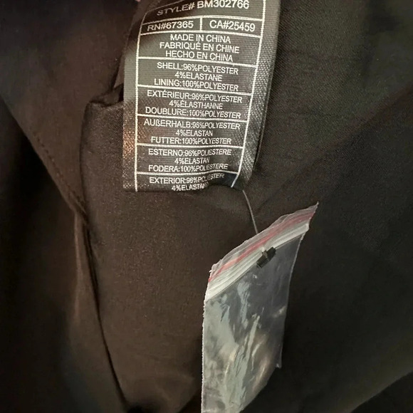 Steve Madden NWT black blazer fully lined oversized XS - Picture 4 of 5